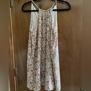 Forever 21 Floral Loose fitted dress, tie back, size small